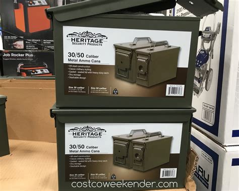 metal ammo box costco|COSTCO Ammo Storage Bins .